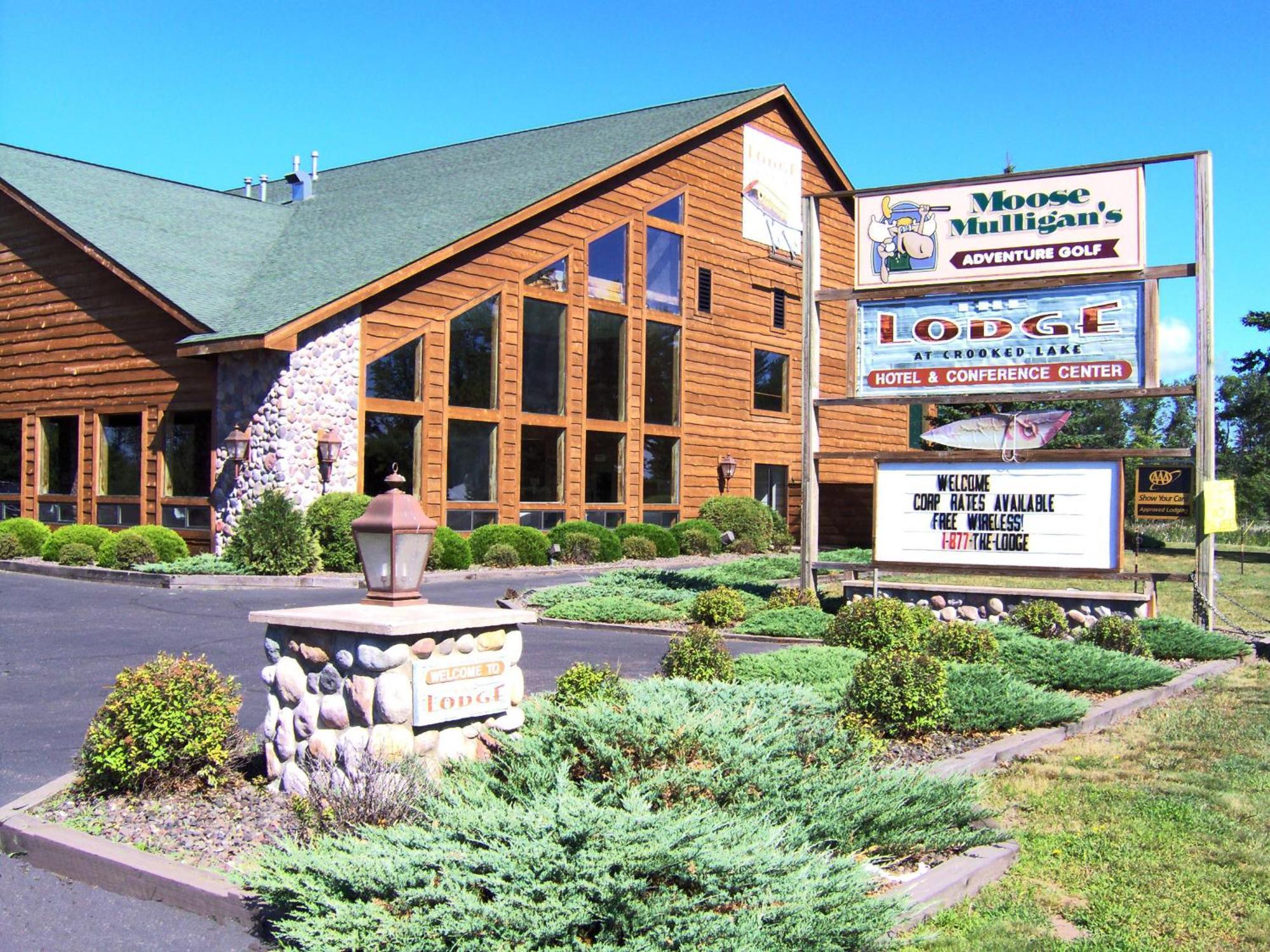 The Lodge At Crooked Lake Siren Eksteriør billede